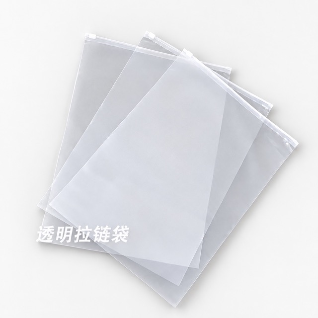 PE / CPE 拉链服装袋产品图片